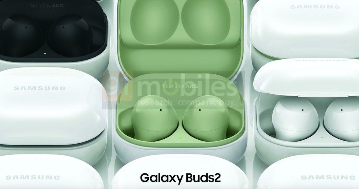 Samsung Galaxy Buds 2 màu xanh lá cây